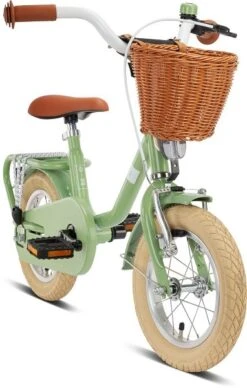 Puky Kinderfahrrad Mit Lenkerkorb Steel Classic 12 Retro Green -Roba || Pinolino Verkaufsgeschäft 00004114 additionalimage 1