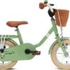 Puky Kinderfahrrad Mit Lenkerkorb Steel Classic 12 Retro Green