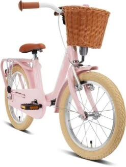 Puky Kinderfahrrad Mit Lenkerkorb Steel Classic 16 Retro Rose -Roba || Pinolino Verkaufsgeschäft 00004121 additionalimage 1