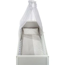 Alvi Bettset Aqua Dot 001-6 Himmel, Bettwäsche & Nestchen