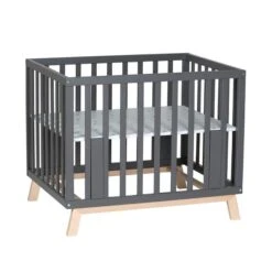 Schardt Laufgitter Holly Buche Anthrazit/natur 75x100 Cm, Mit Folie Sternchen Grau -Roba || Pinolino Verkaufsgeschäft 02 050 88 077 laufgitter holly anthrazit sternchen grau hoch 1