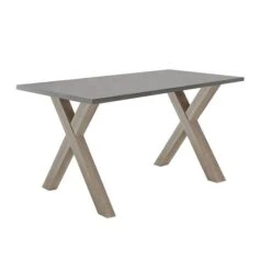 Mäusbacher Mister Office Schreibtisch X 140 Gestell Eiche Sägerau | Zum Toppreis