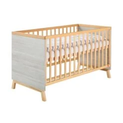 Schardt Miami Grey Kinderbett 70x140 Cm Suomi Pinie/Buche Massiv