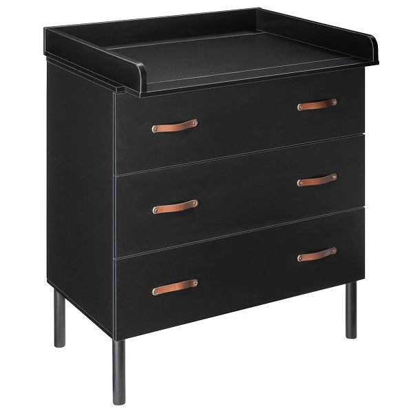 Schardt Melody Black Wickelkommode Dekor Schwarz / Massivholz Buche Schwarz Lackiert 3 Schardt Melody Black Wickelkommode Dekor Schwarz / Massivholz Buche Schwarz Lackiert