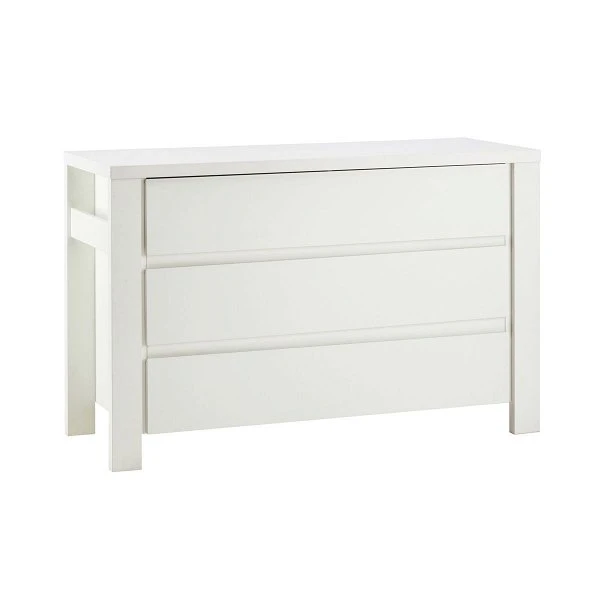 Schardt Milano Weiß Wickelkommode Extra Breit 3 Schubkästen - Mit Wickelaufsatz 4 Schardt Milano Weiß Wickelkommode Extra Breit 3 Schubkästen - Mit Wickelaufsatz – Bild 2