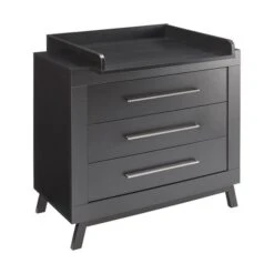 Schardt Miami Black Sparset Inkl. Umbauseiten Babybett & Wickelkommode -Roba || Pinolino Verkaufsgeschäft 05 795 63 98 miami black wickelkommode 2