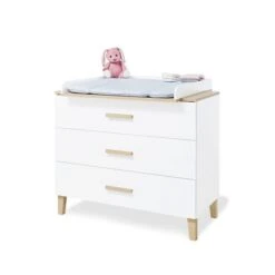 Pinolino Lumi Wickelkommode Breit Abnehmbarer Wickelaufsatz