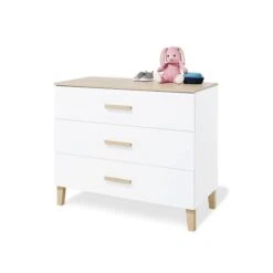 Pinolino Lumi Sparset Breit - 2-teilig Kinderbett & Wickelkommode -Roba || Pinolino Verkaufsgeschäft 090032b 04 gr 1