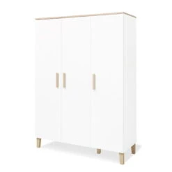 Pinolino Lumi Kinderzimmer Extrabreit Groß - 3T Weiß/Eiche Dekor Mit Echtholzstruktur -Roba || Pinolino Verkaufsgeschäft 100032bg 05