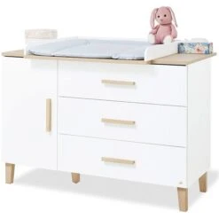 Pinolino Lumi Sparset Extrabreit - 2-teilig Kinderbett & Wickelkommode -Roba || Pinolino Verkaufsgeschäft 100032x 08 2