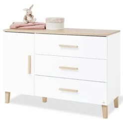 Pinolino Lumi Sparset Extrabreit - 2-teilig Kinderbett & Wickelkommode -Roba || Pinolino Verkaufsgeschäft 100032x 09 2