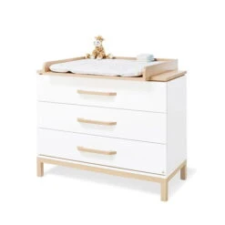 Pinolino Light Kinderzimmer Breit Groß - 3T Weiß/Kiefer Massiv - NEU 2021 -Roba || Pinolino Verkaufsgeschäft 100061bg 04 gr