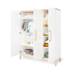 Pinolino Light Kinderzimmer Breit Groß - 3T Weiß/Kiefer Massiv - NEU 2021 -Roba || Pinolino Verkaufsgeschäft 100061bg 07 gr