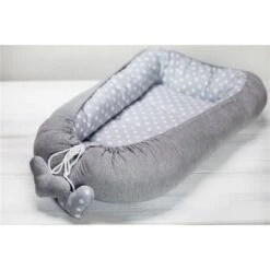 TiSsi Nestchen Near2me Grau Mit Punkten Kuschliger Cocoon