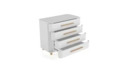 Nature Kid Babyzimmer Set Milan 2-türig 3-teilig -Roba || Pinolino Verkaufsgeschäft 100243 kommode whiteroom01 2k 2