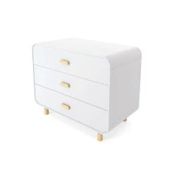 Nature Kid Katja Kommode Natur / Weiß