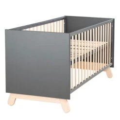 Roba Jara Kinderzimmer 3T Anthrazit Bett, Wickelkommode, Schrank -Roba || Pinolino Verkaufsgeschäft 1012834 kinderzimmerset 10 f