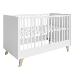 Roba Smile Kinderzimmer 3T Weiß Bett, Wickelkommode, Schrank -Roba || Pinolino Verkaufsgeschäft 1012847 kinderzimmerset 02 f
