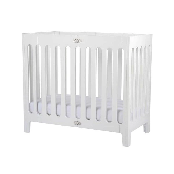 Bloom Alma Mini Babybett - Coconut White Klappbar, Inkl. Rollen 3 Bloom Alma Mini Babybett - Coconut White Klappbar, Inkl. Rollen