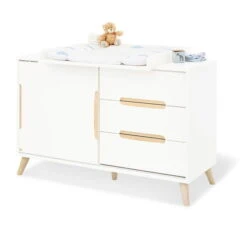 Pinolino Move Kinderzimmer Extrabreit Groß Inkl. Wandregal Weiß/Ahorn Klar Lackiert -Roba || Pinolino Verkaufsgeschäft 103419xg 06