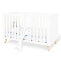 Pinolino Move Kinderzimmer Extrabreit Groß Inkl. Wandregal Weiß/Ahorn Klar Lackiert -Roba || Pinolino Verkaufsgeschäft 113419 01 3 1 1