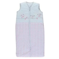 Schardt Schlafsack 70/90 Cm Lovely Birds Rosa Mit Applikation 2fach Verwendbar Durch Druckknöpfe