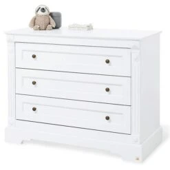 Pinolino Emilia Sparset Breit Inkl. Wandregal Kinderbett & Wickelkommode -Roba || Pinolino Verkaufsgeschäft 133467b 01 2