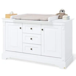 Pinolino Emilia Sparset Extrabreit Inkl. Wandregal Kinderbett & Wickelkommode -Roba || Pinolino Verkaufsgeschäft 133467x 6