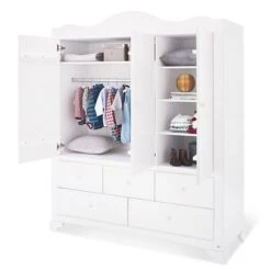 Pinolino Pino Kinderzimmer Breit Groß Mit 3 Türen Massivholz - 3 Teile -Roba || Pinolino Verkaufsgeschäft 141642y 05 2