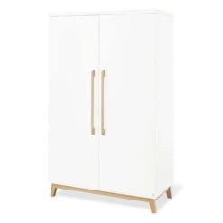 Pinolino Riva Kinderzimmer Extrabreit 2türig Inkl. Wandregal Edelmatt Weiß/Esche Klar Lackiert -Roba || Pinolino Verkaufsgeschäft 143415 1