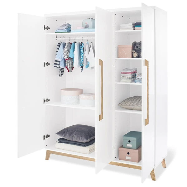 Pinolino Hilda & Riva Kinderzimmer Extrabreit Groß 3türig Inkl. Hausbett Und Wandregal 8 Pinolino Hilda & Riva Kinderzimmer Extrabreit Groß 3türig Inkl. Hausbett Und Wandregal – Bild 7