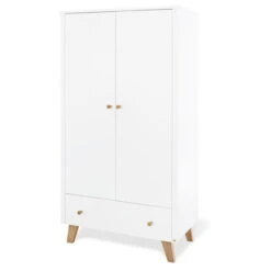 Pinolino Pan Kinderzimmer Extrabreit 2türig Inkl. Wandregal Edelmatt Weiß/Eiche Klar Lackiert -Roba || Pinolino Verkaufsgeschäft 143420 1