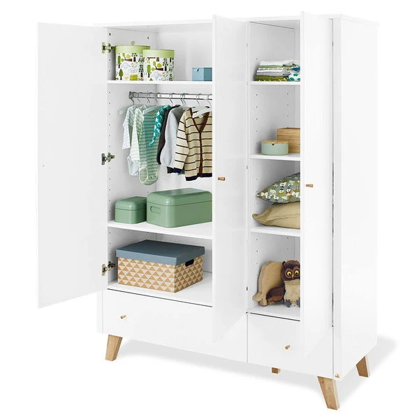 Pinolino Hilda & Pan Kinderzimmer Breit Groß 3türig Inkl. Hausbett Und Wandregal 9 Pinolino Hilda & Pan Kinderzimmer Breit Groß 3türig Inkl. Hausbett Und Wandregal – Bild 7