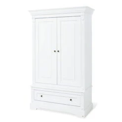 Pinolino Emilia Kinderzimmer Breit 2T Inkl. Wandregal Edelmatt Weiß -Roba || Pinolino Verkaufsgeschäft 143467 2