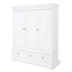 Pinolino Emilia Kinderzimmer Breit Groß 3T Inkl. Wandregal Edelmatt Weiß -Roba || Pinolino Verkaufsgeschäft 143467g