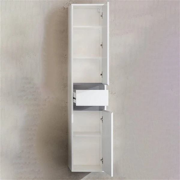 Trendteam Sol Hänge-Hochschrank Weiß 4 Trendteam Sol Hänge-Hochschrank Weiß – Bild 2