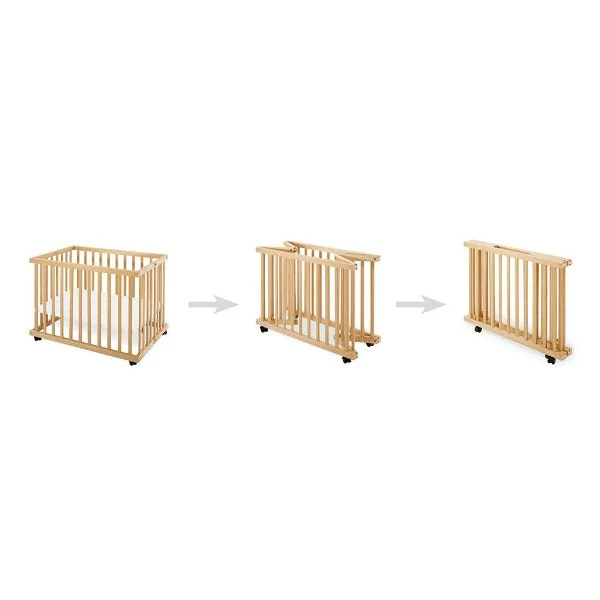 Pinolino Laufgitter Levin Faltbar 100 X 75 Cm Buche Teilmassiv, Unbehandelt - Zum Toppreis 4 Pinolino Laufgitter Levin Faltbar 100 X 75 Cm Buche Teilmassiv, Unbehandelt - Zum Toppreis – Bild 2