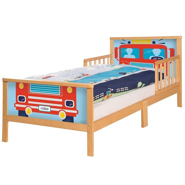 Roba Kinderbett Set Car Dekor Buche 70x140 Cm Themenbett Inkl. Bettwäsche & Lattenrost 3 Roba Kinderbett Set Car Dekor Buche 70x140 Cm Themenbett Inkl. Bettwäsche & Lattenrost