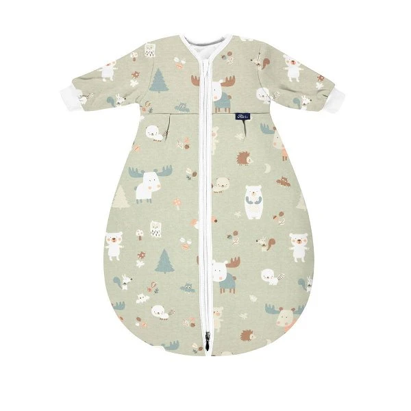 Alvi Kugelschlafsack Mäxchen Thermo Mit Arm Baby Forest - Größe 70-110 Cm Wählbar 3 Alvi Kugelschlafsack Mäxchen Thermo Mit Arm Baby Forest - Größe 70-110 Cm Wählbar