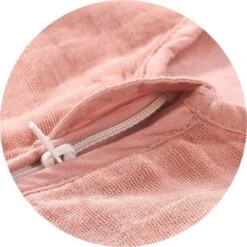 Alvi Mull-Schlafsack Uni Pink 102-2 Leichter Schlafsack Für Frühjahr & Sommer -Roba || Pinolino Verkaufsgeschäft 209n30543 1022 pda 1