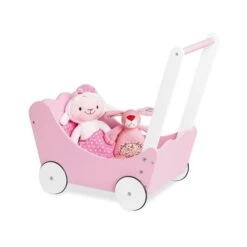 Pinolino Puppenwagen Jasmin Rosa/weiß Komplett Inkl. Bettzeug - Zum Aktionspreis -Roba || Pinolino Verkaufsgeschäft 263412 gr 3