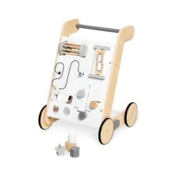Pinolino Activity-Lauflernwagen Tino, Weiß Linde Teilmassiv - Mit Spielmöglichkeiten