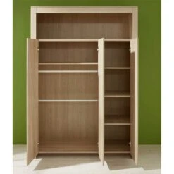 Trendteam Olivia Babyzimmer 3-türiger Schrank Eiche Sägerau -Roba || Pinolino Verkaufsgeschäft 26903