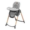 Maxi-Cosi Minla Hochstuhl Essential Grey -Roba || Pinolino Verkaufsgeschäft 2713050110 2020 maxicosi homeequipment highchair minla grey essentialgrey 3qrtleft