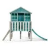 Plum Holz Spielhaus Boathouse Auf Stelzen Türkis Aus Hochwertigem, Nachhaltig Angebautem Holz -Roba || Pinolino Verkaufsgeschäft 27700aa108 plum teal boathouse with teal slide 2 1