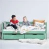 Hoppekids ECO Comfort Juniorbett Pale Green Kinderbett In 70 X 160 Cm -Roba || Pinolino Verkaufsgeschäft 30 000639 07m 36 1006 39 07m milieu 1 1