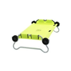 Kid-O-Bed Einzelbett Grün Mit Rundem Rahmen Das Campingbett Von Disc-O-Bed -Roba || Pinolino Verkaufsgeschäft 30005rn gruen rund 2