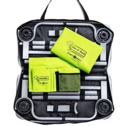 Kid-O-Bed Einzelbett Grün Mit Rundem Rahmen Das Campingbett Von Disc-O-Bed -Roba || Pinolino Verkaufsgeschäft 30005sn gruen gerade 1 1