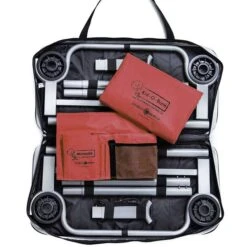 Kid-O-Bed Einzelbett Rot Mit Geradem Rahmen Das Campingbett Von Disc-O-Bed -Roba || Pinolino Verkaufsgeschäft 30005sn rot gerade 1