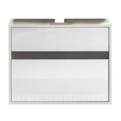 Trendteam Sol Hänge-Waschbeckenunterschrank Weiß